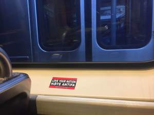Philadelphia Anti-Antifa Hate Train Rolling